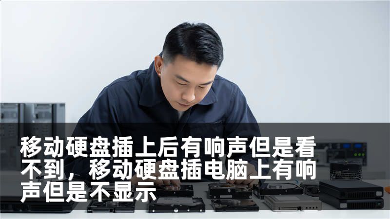 移动硬盘插上后有响声但是看不到，移动硬盘插电脑上有响声但是不显示