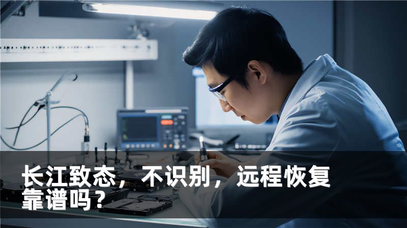 长江致态,不识别,远程恢复靠谱吗?