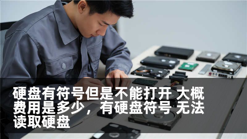 硬盘有符号但是不能打开 大概费用是多少，有硬盘符号 无法读取硬盘