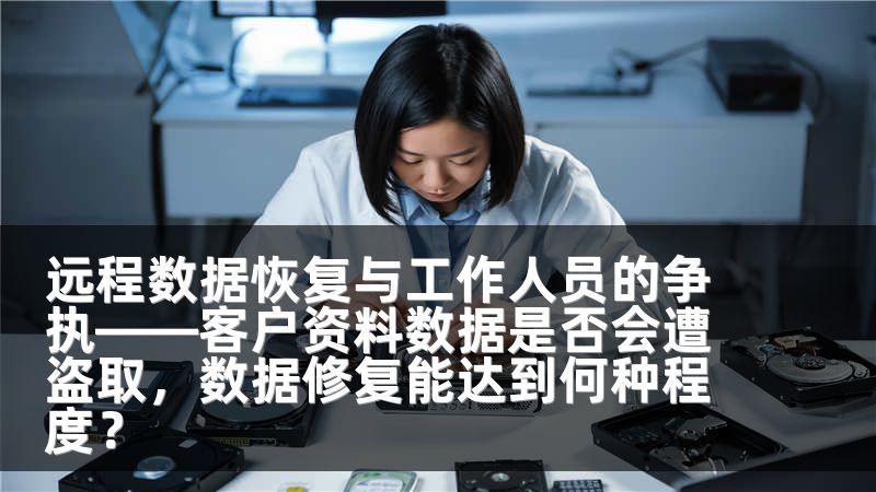 远程数据恢复与工作人员的争执——客户资料数据是否会遭盗取,数据修复能达到何种程度?