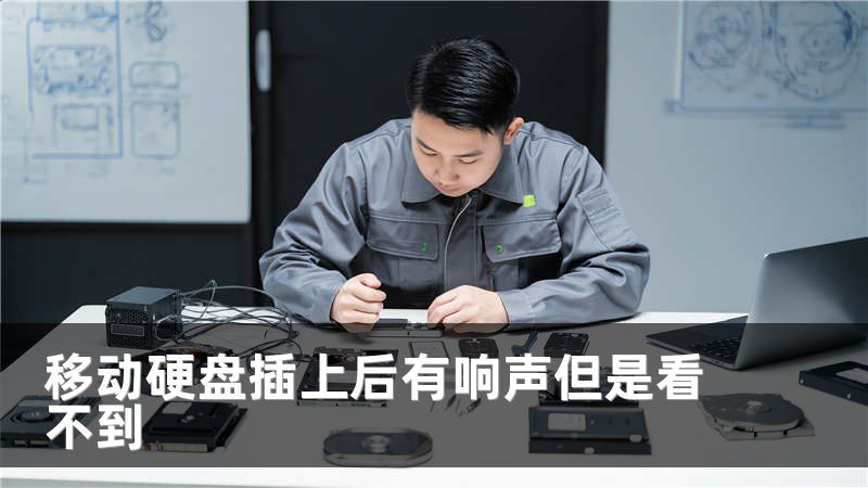 移动硬盘插上后有响声但是看不到