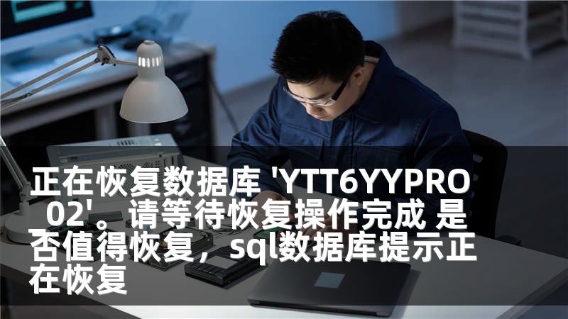 正在恢复数据库 'YTT6YYPRO_02'。请等待恢复操作完成 是否值得恢复,sql数据库提示正在恢复