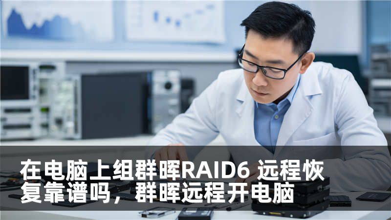 在电脑上组群晖RAID6 远程恢复靠谱吗，群晖远程开电脑