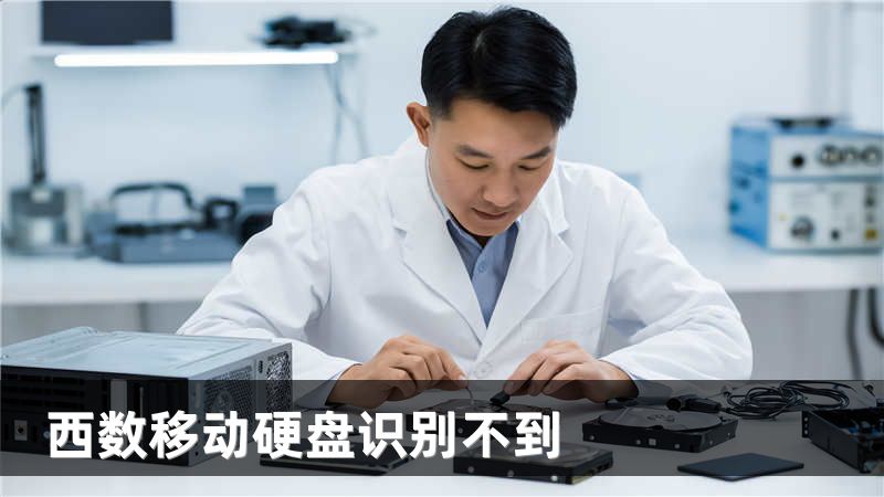 西数移动硬盘识别不到