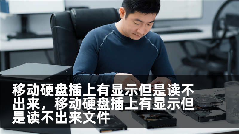 移动硬盘插上有显示但是读不出来，移动硬盘插上有显示但是读不出来文件