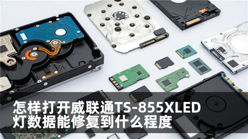 怎样打开威联通TS-855XLED灯数据能修复到什么程度