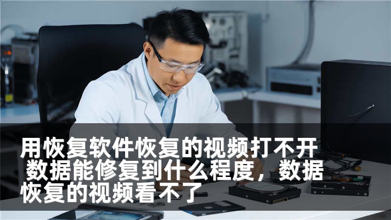 用恢复软件恢复的视频打不开 数据能修复到什么程度，数据恢复的视频看不了