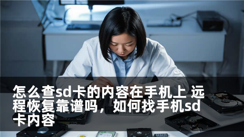 怎么查sd卡的内容在手机上 远程恢复靠谱吗,如何找手机sd卡内容