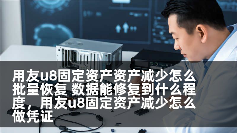 用友u8固定资产资产减少怎么批量恢复 数据能修复到什么程度，用友u8固定资产减少怎么做凭证