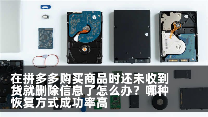 在拼多多购买商品时还未收到货就删除信息了怎么办？哪种恢复方式成功率高