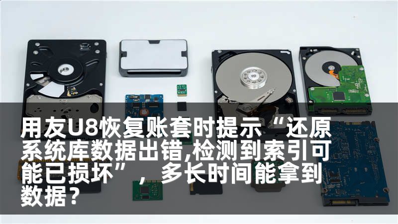 用友U8恢复账套时提示“还原系统库数据出错,检测到索引可能已损坏”，多长时间能拿到数据？