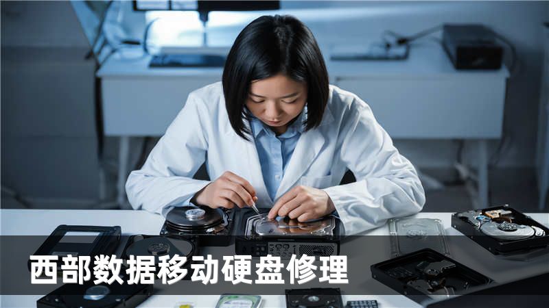 西部数据移动硬盘修理