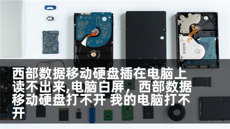 西部数据移动硬盘插在电脑上读不出来,电脑白屏，西部数据移动硬盘打不开 我的电脑打不开
