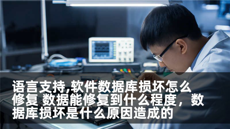 语言支持,软件数据库损坏怎么修复 数据能修复到什么程度，数据库损坏是什么原因造成的