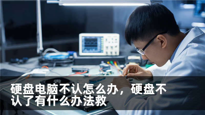 硬盘电脑不认怎么办,硬盘不认了有什么办法救
