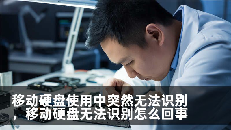 移动硬盘使用中突然无法识别，移动硬盘无法识别怎么回事