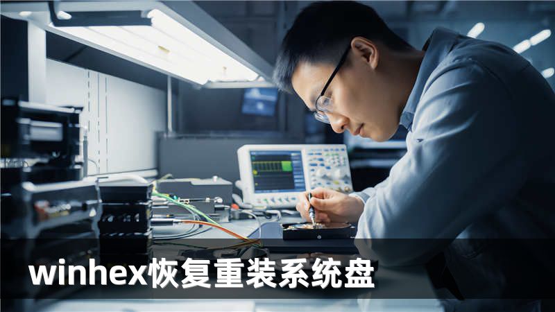 winhex恢复重装系统盘