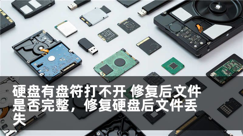 硬盘有盘符打不开 修复后文件是否完整，修复硬盘后文件丢失