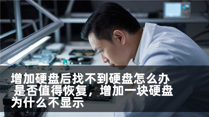 增加硬盘后找不到硬盘怎么办 是否值得恢复,增加一块硬盘为什么不显示