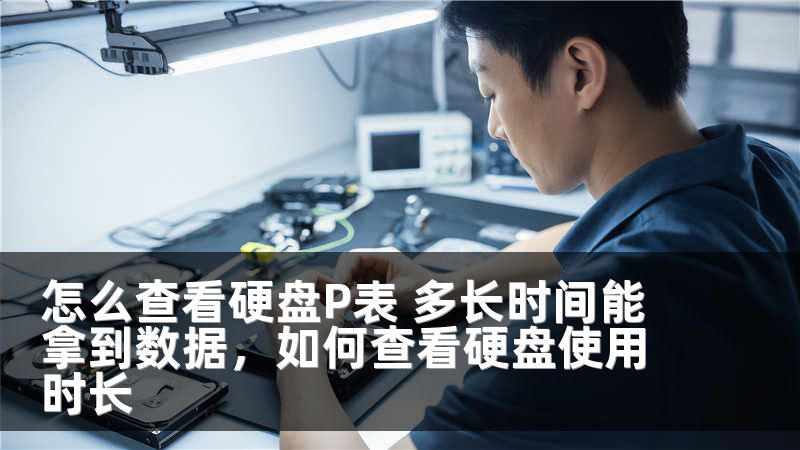 怎么查看硬盘P表 多长时间能拿到数据，如何查看硬盘使用时长