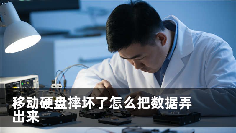 移动硬盘摔坏了怎么把数据弄出来