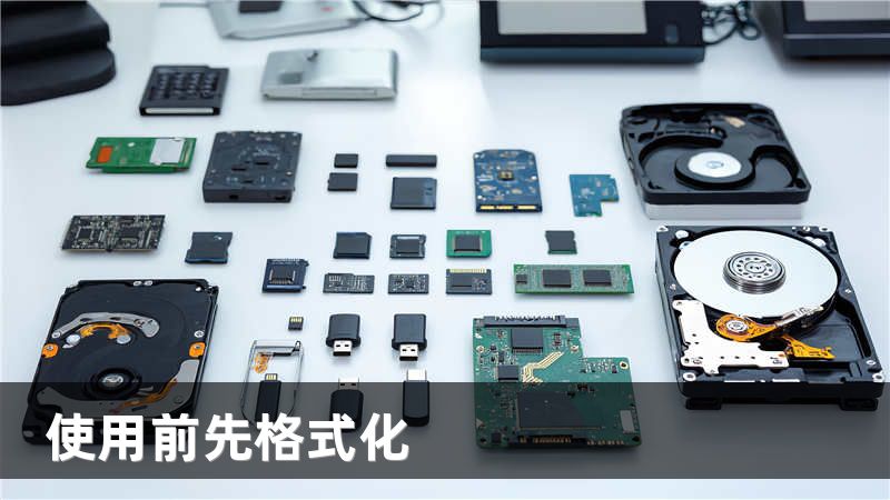 使用前先格式化