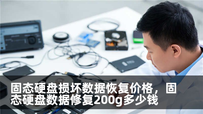 固态硬盘损坏数据恢复价格，固态硬盘数据修复200g多少钱