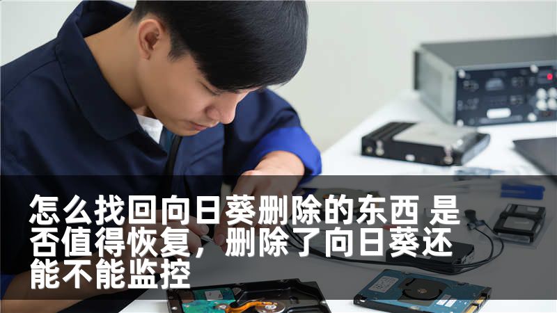 怎么找回向日葵删除的东西 是否值得恢复，删除了向日葵还能不能监控