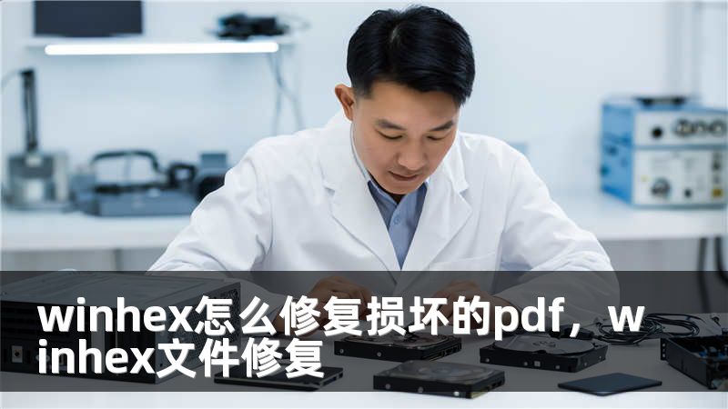winhex怎么修复损坏的pdf，winhex文件修复