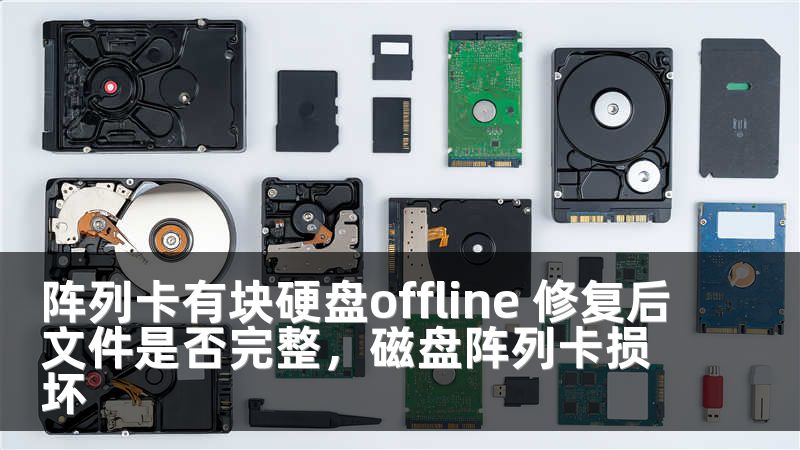 阵列卡有块硬盘offline 修复后文件是否完整，磁盘阵列卡损坏