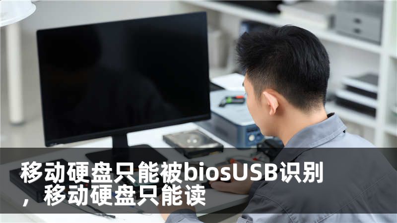 移动硬盘只能被biosUSB识别,移动硬盘只能读