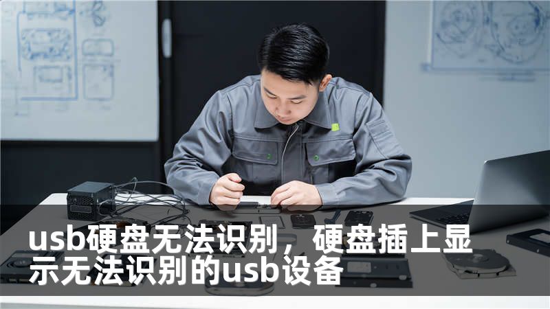 usb硬盘无法识别,硬盘插上显示无法识别的usb设备