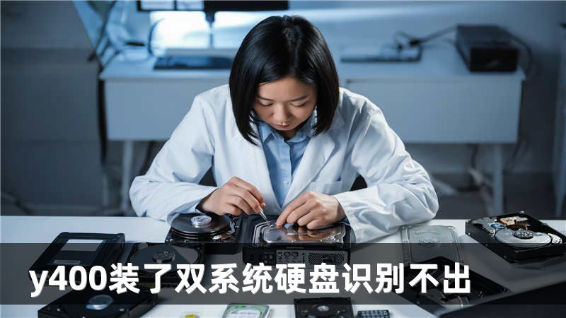 y400装了双系统硬盘识别不出