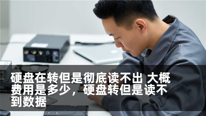 硬盘在转但是彻底读不出 大概费用是多少，硬盘转但是读不到数据