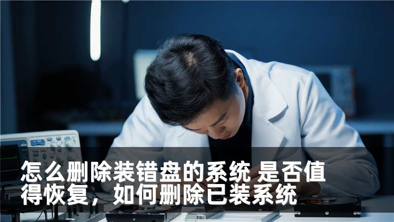怎么删除装错盘的系统 是否值得恢复,如何删除已装系统