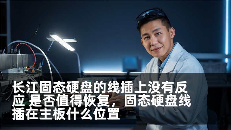 长江固态硬盘的线插上没有反应 是否值得恢复，固态硬盘线插在主板什么位置