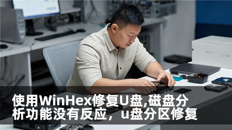 使用WinHex修复U盘,磁盘分析功能没有反应，u盘分区修复