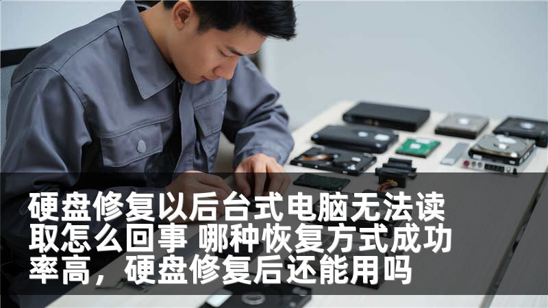 硬盘修复以后台式电脑无法读取怎么回事 哪种恢复方式成功率高，硬盘修复后还能用吗