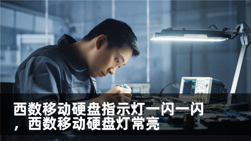 西数移动硬盘指示灯一闪一闪,西数移动硬盘灯常亮