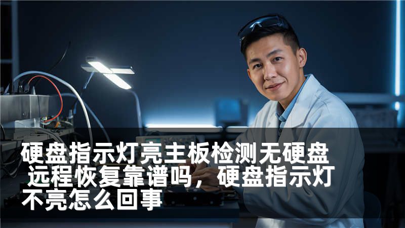 硬盘指示灯亮主板检测无硬盘 远程恢复靠谱吗，硬盘指示灯不亮怎么回事