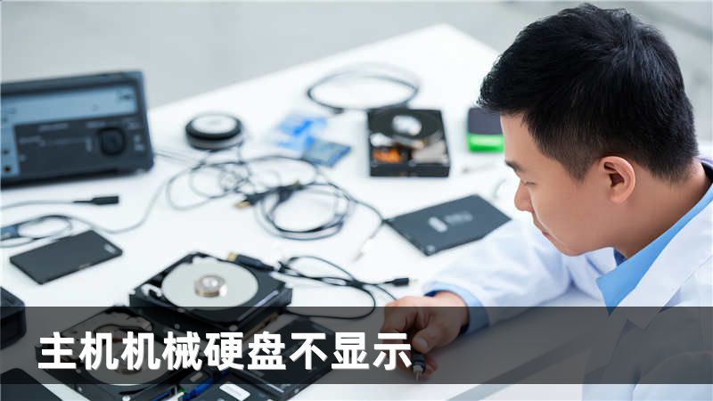 主机机械硬盘不显示