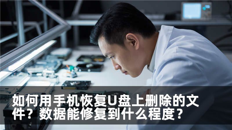 如何用手机恢复U盘上删除的文件?数据能修复到什么程度?