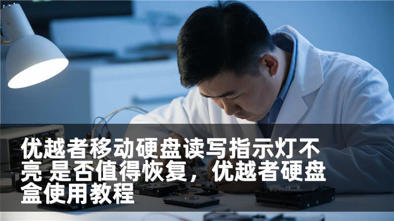 优越者移动硬盘读写指示灯不亮 是否值得恢复，优越者硬盘盒使用教程