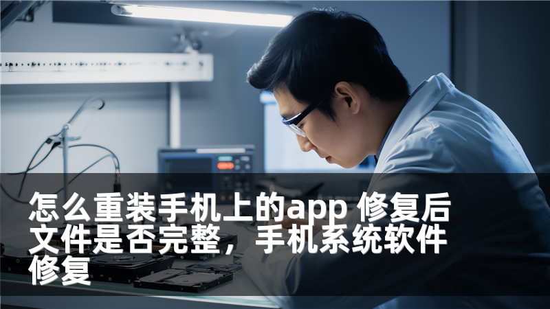 怎么重装手机上的app 修复后文件是否完整，手机系统软件修复
