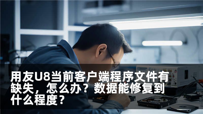 用友U8当前客户端程序文件有缺失，怎么办？数据能修复到什么程度？