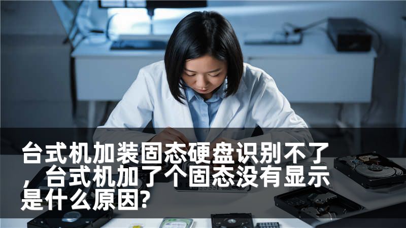 台式机加装固态硬盘识别不了,台式机加了个固态没有显示是什么原因?