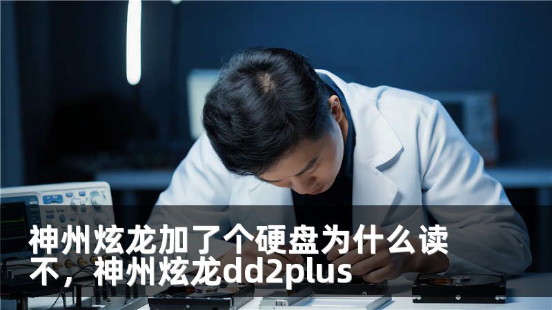 神州炫龙加了个硬盘为什么读不,神州炫龙dd2plus