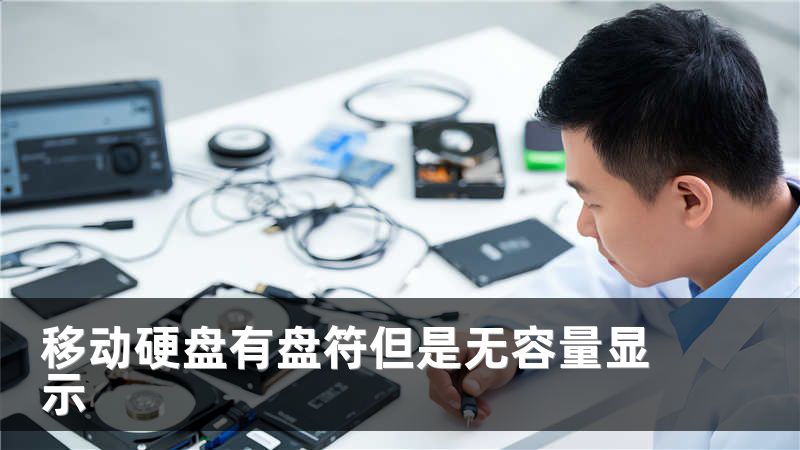 移动硬盘有盘符但是无容量显示