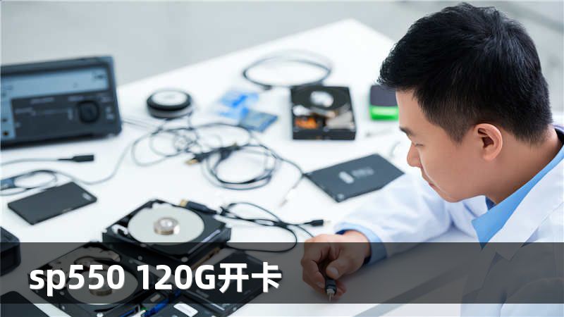 sp550 120G开卡