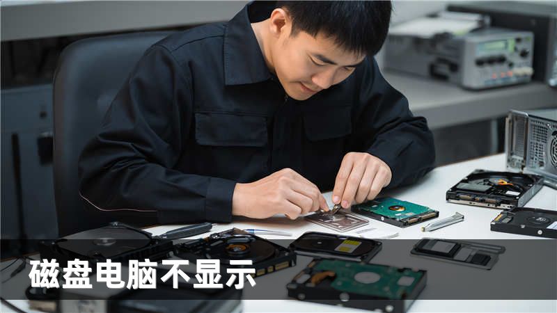 磁盘电脑不显示